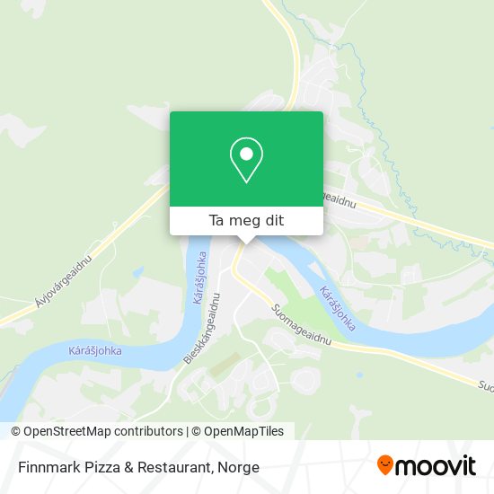 Finnmark Pizza & Restaurant kart