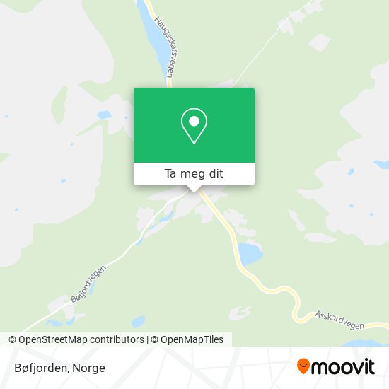 Bøfjorden kart