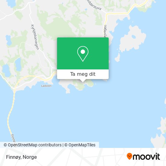 Finnøy kart