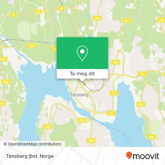 Tønsberg jbst kart