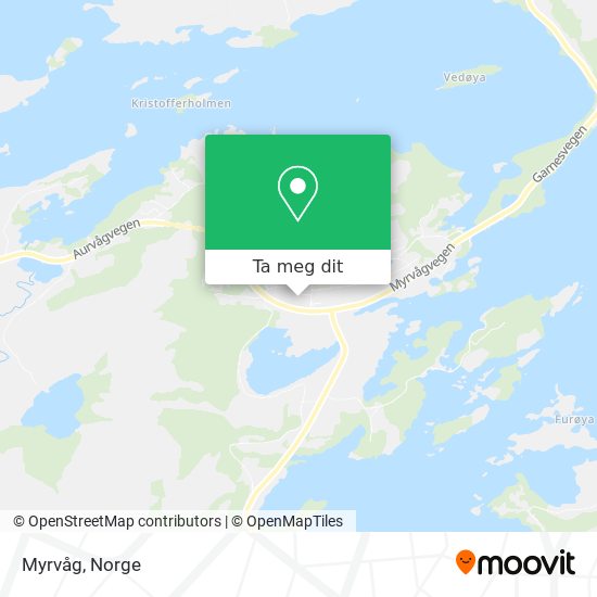 Myrvåg kart