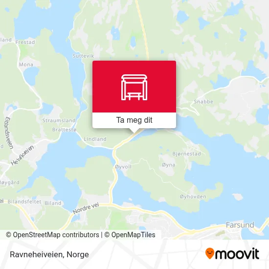 Ravneheiveien kart