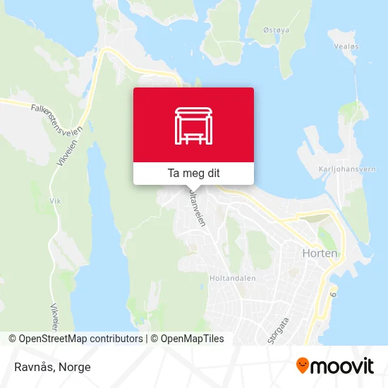 Ravnås kart