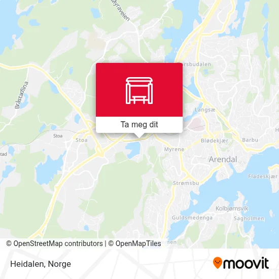 Heidalen kart