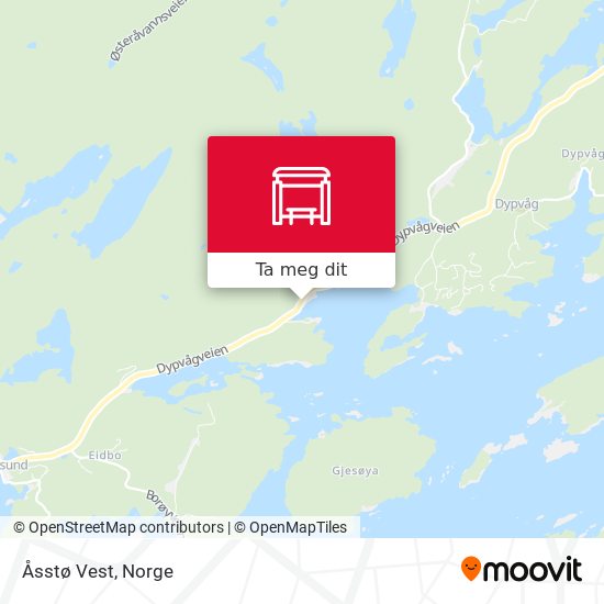 Åsstø Vest kart