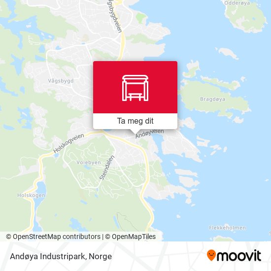 Andøya Industripark kart