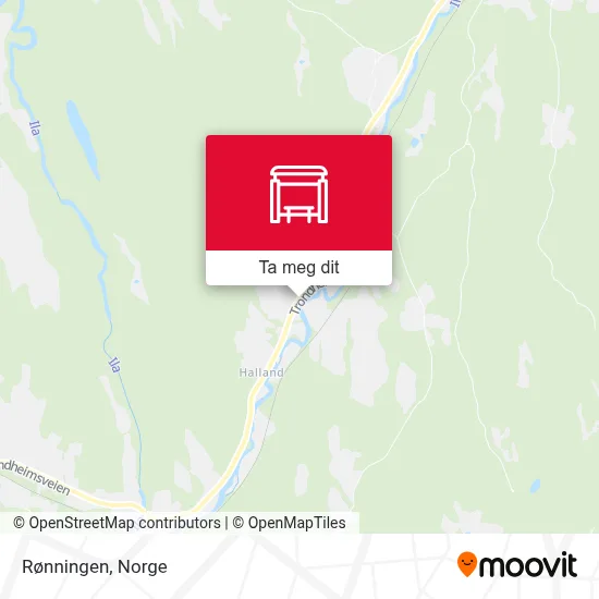 Rønningen kart