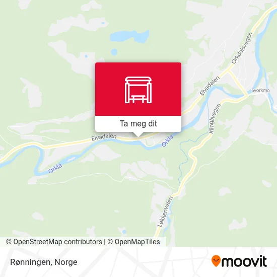 Rønningen kart