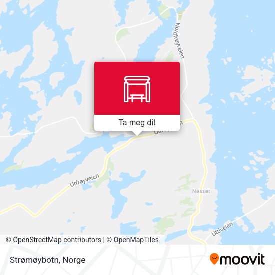 Strømøybotn kart