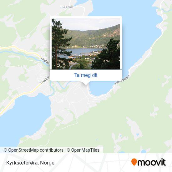 Kyrksæterøra kart