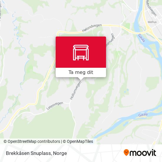 Brekkåsen Snuplass kart