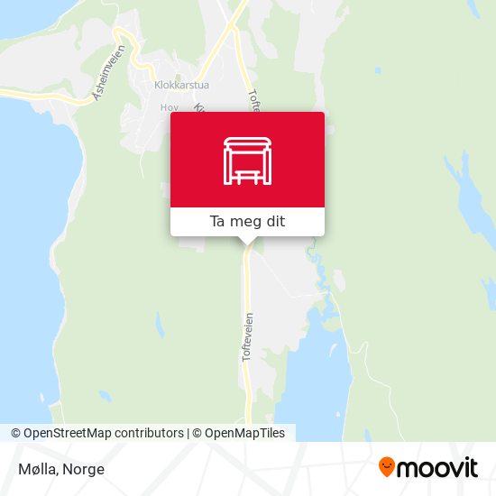 Mølla kart