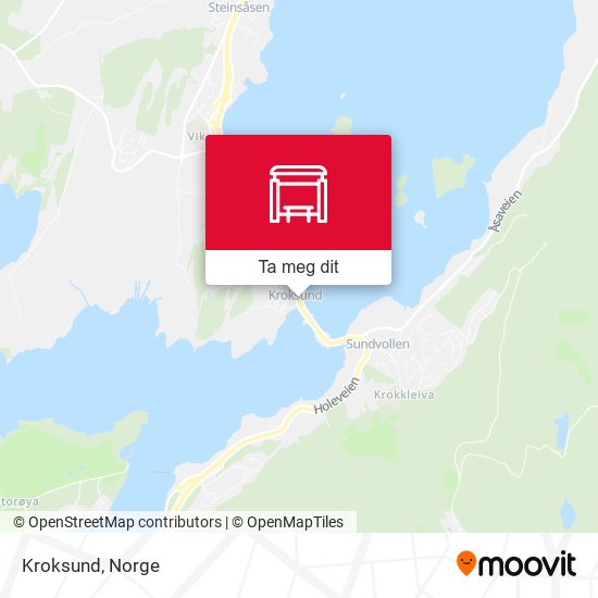 Kroksund kart