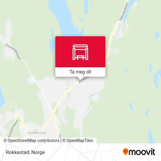 Rokkestad kart