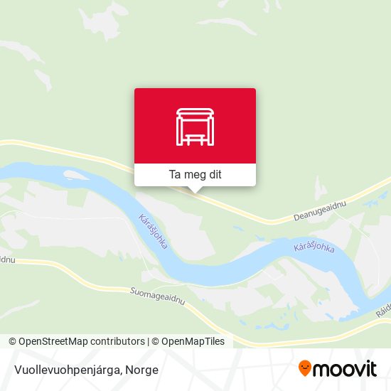 Vuollevuohpenjárga kart