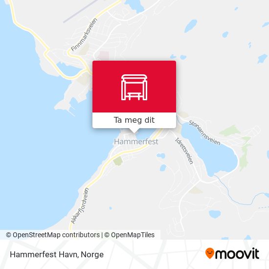Hammerfest Havn kart