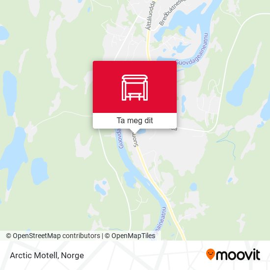 Arctic Motell kart