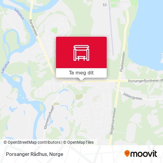 Porsanger Rådhus kart