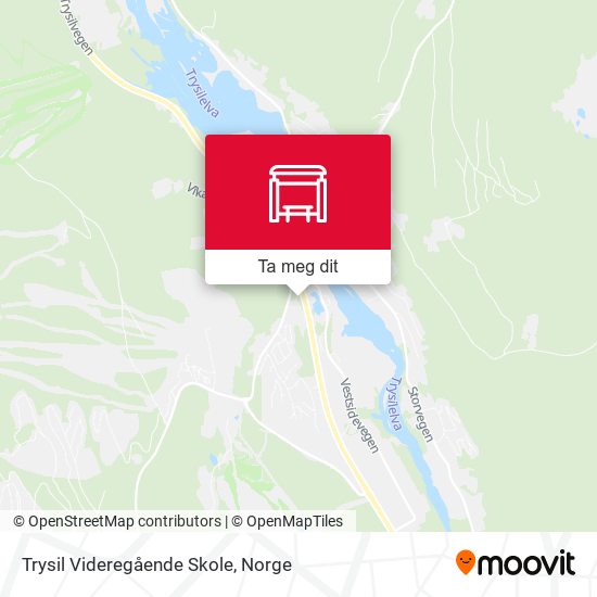 Trysil Videregående Skole kart