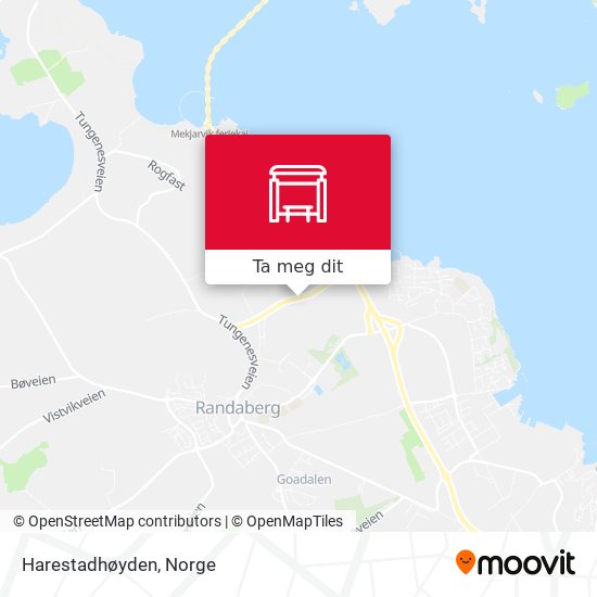 Harestadhøyden kart