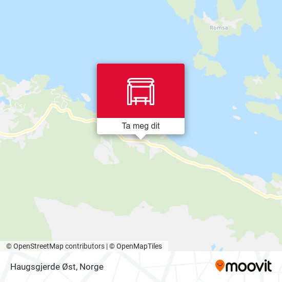 Haugsgjerde Øst kart