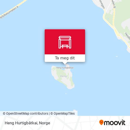 Heng Hurtigbåtkai kart