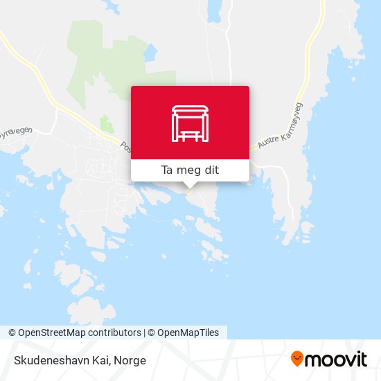 Skudeneshavn Kai kart