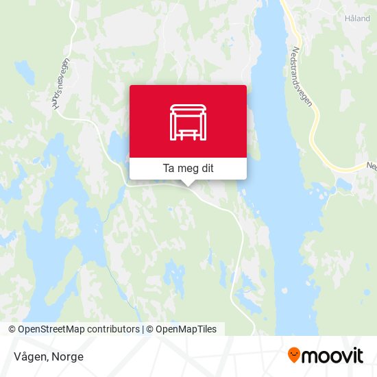 Vågen kart