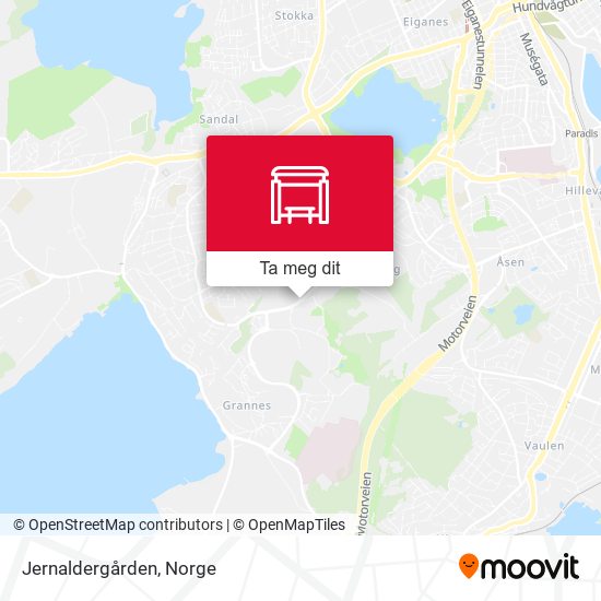 Jernaldergården kart