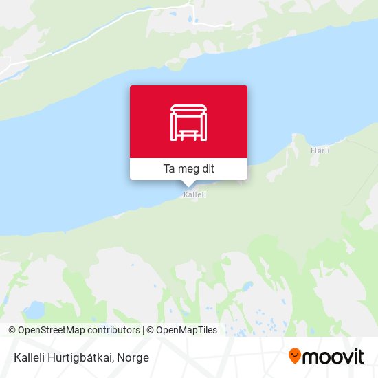 Kalleli Hurtigbåtkai kart