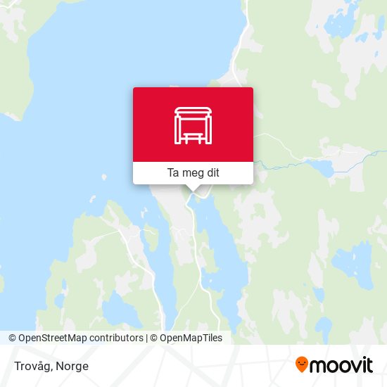 Trovåg kart