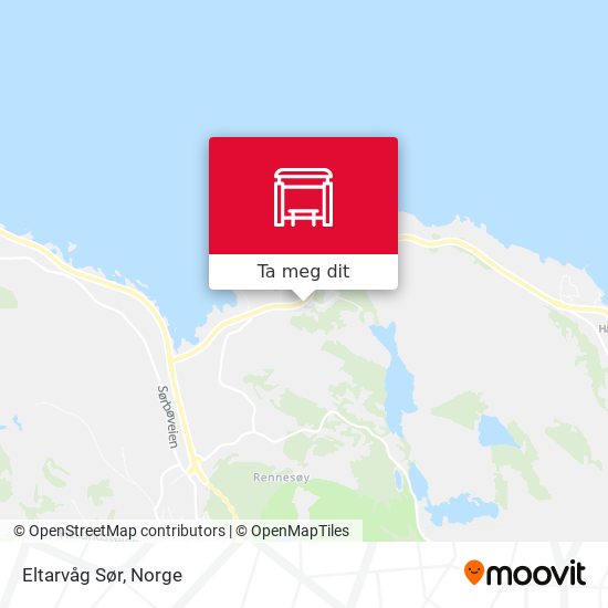 Eltarvåg Sør kart
