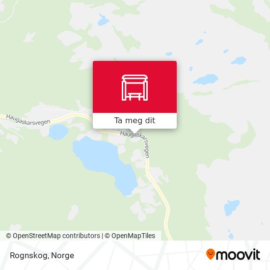 Rognskog kart