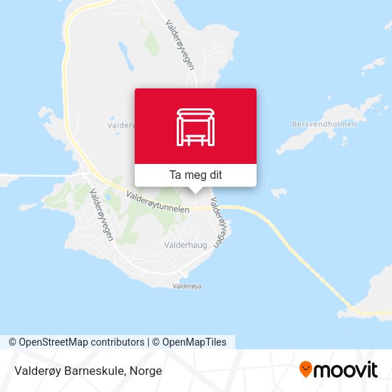 Valderøy Barneskule kart