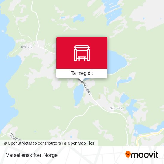 Vatsellenskiftet kart