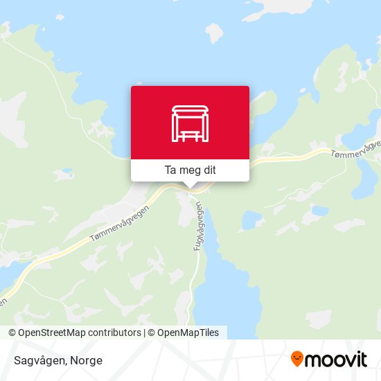 Sagvågen kart