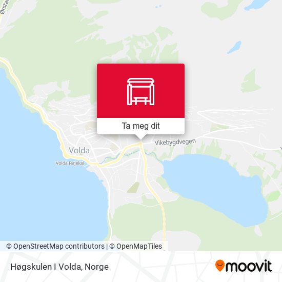 Høgskulen I Volda kart