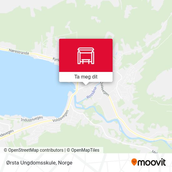 Ørsta Ungdomsskule kart