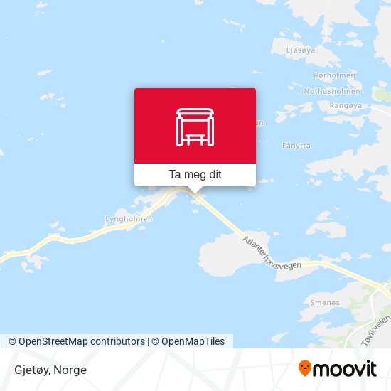 Gjetøy kart