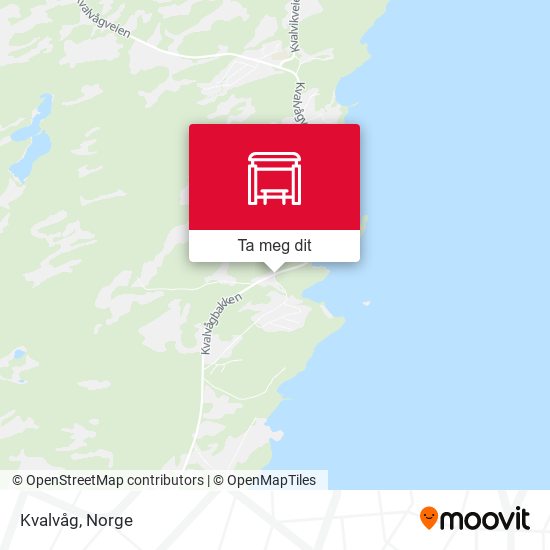 Kvalvåg kart