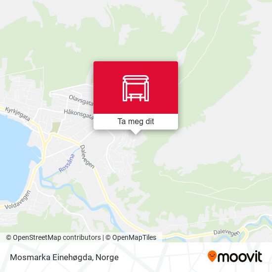 Mosmarka Einehøgda kart