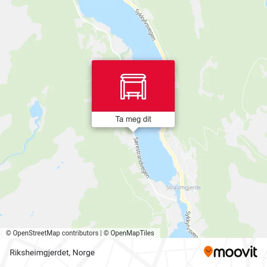 Riksheimgjerdet kart