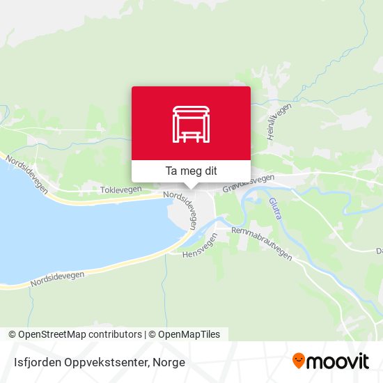 Isfjorden Oppvekstsenter kart