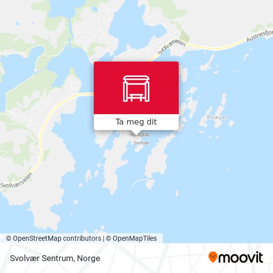 Svolvær Sentrum kart