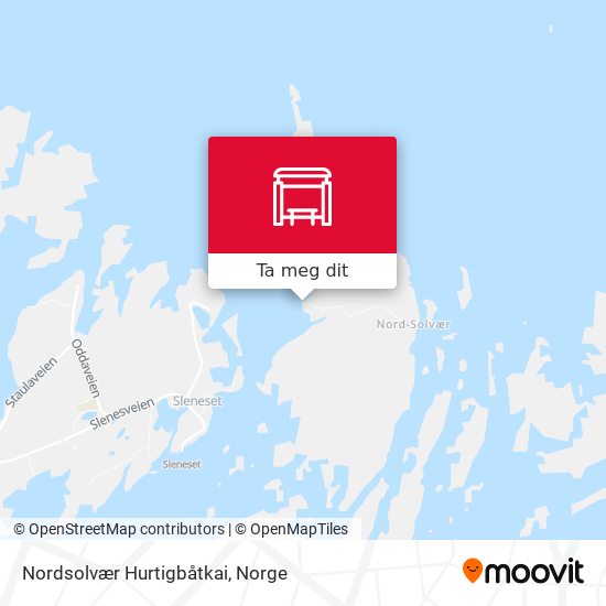 Nordsolvær Hurtigbåtkai kart