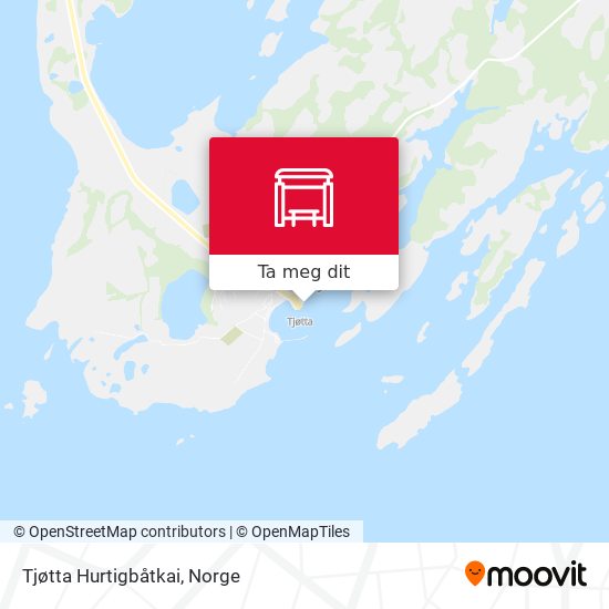 Tjøtta Hurtigbåtkai kart