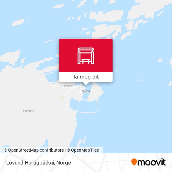 Lovund Hurtigbåtkai kart