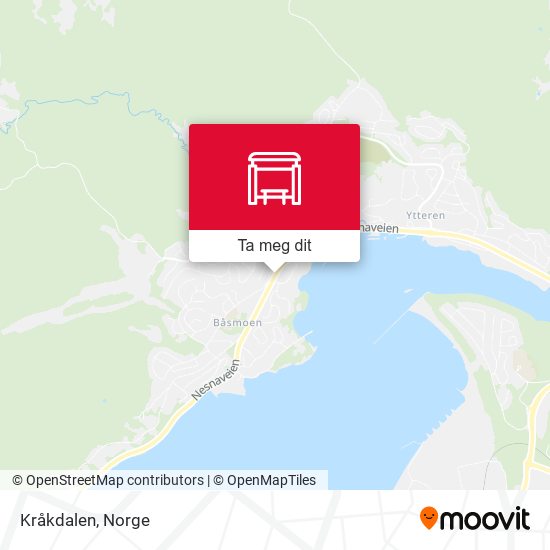 Kråkdalen kart