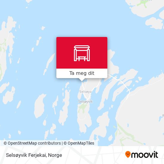 Selsøyvik Ferjekai kart