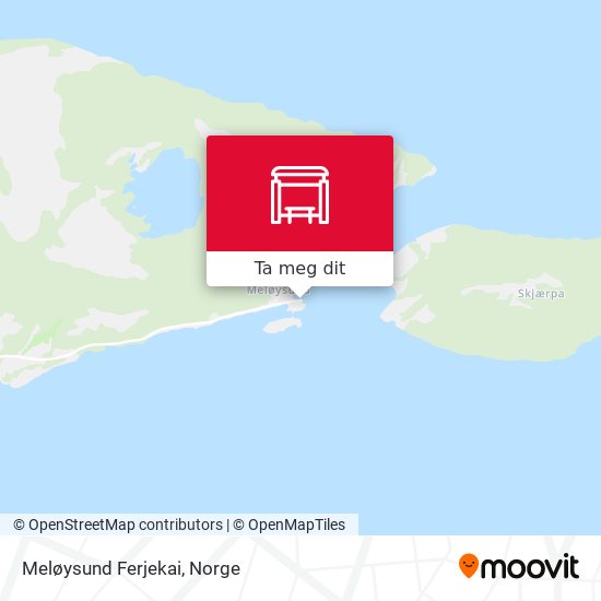 Meløysund Ferjekai kart